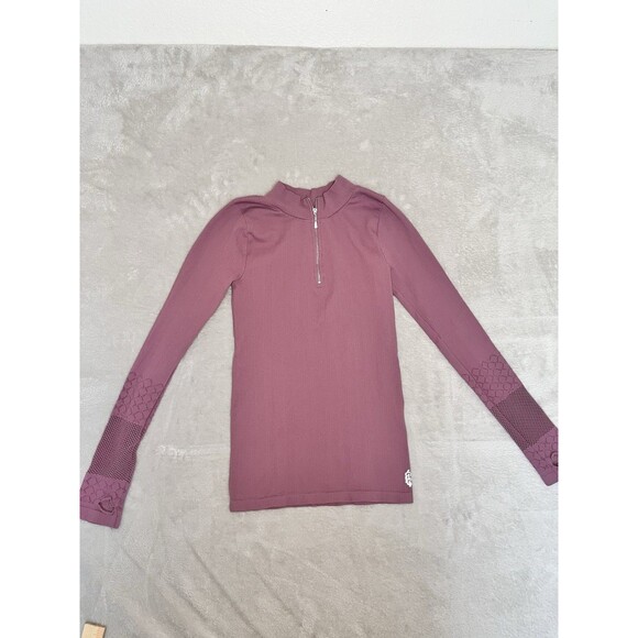 Free People FP Movement Top Workout Raspberry Pink M/L Preppy Workout Gorpcore - Picture 1 of 9